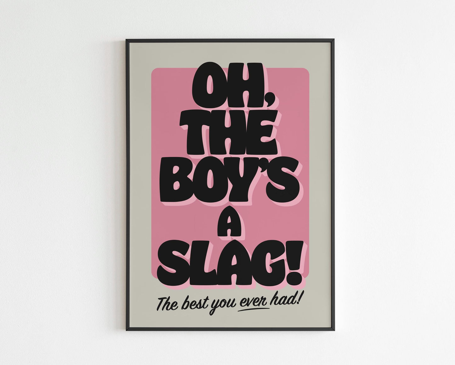 AM Inspired - Oh The Boy's A Slag - V2