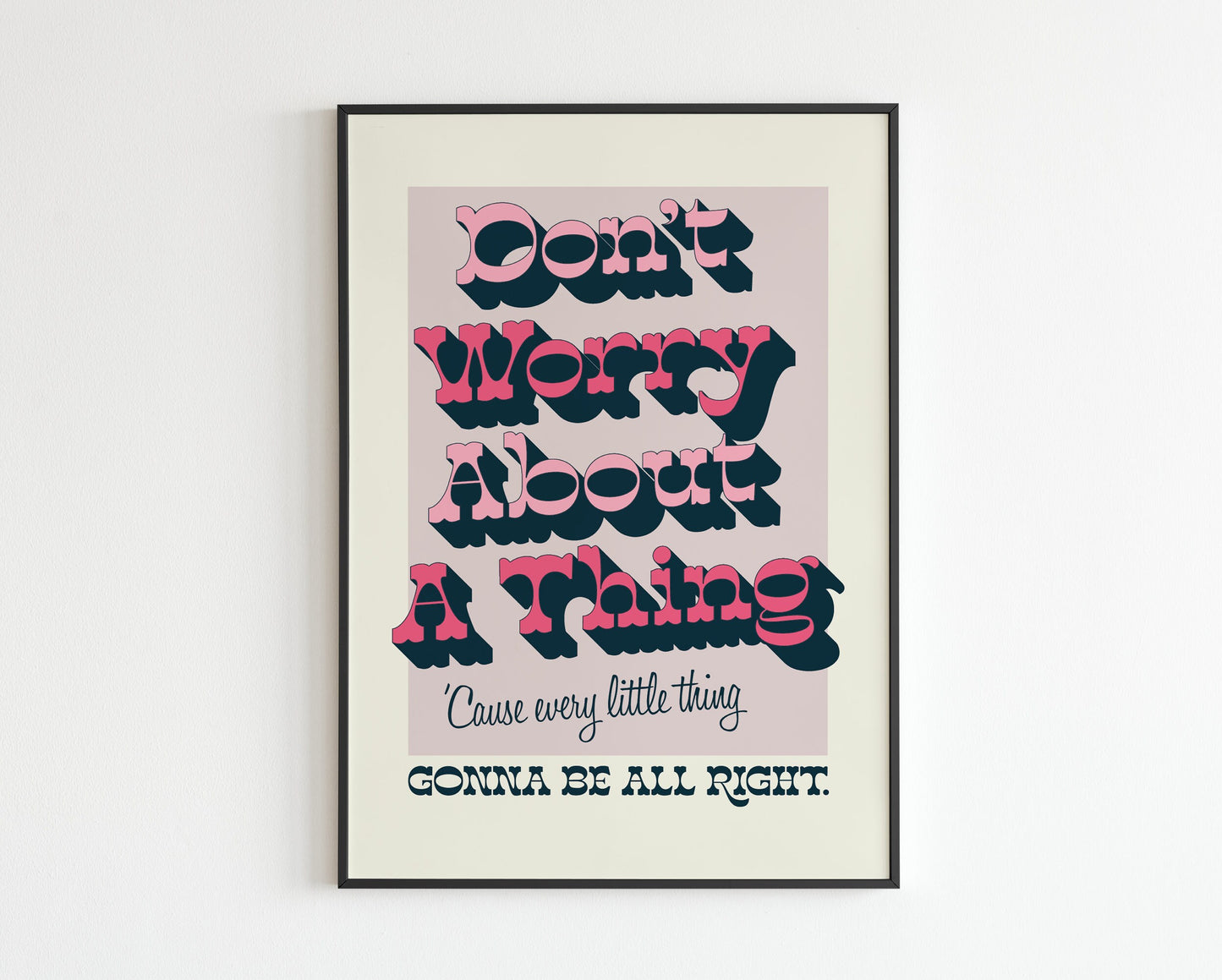 Don't Worry About a Thing - Three Little Birds inspired