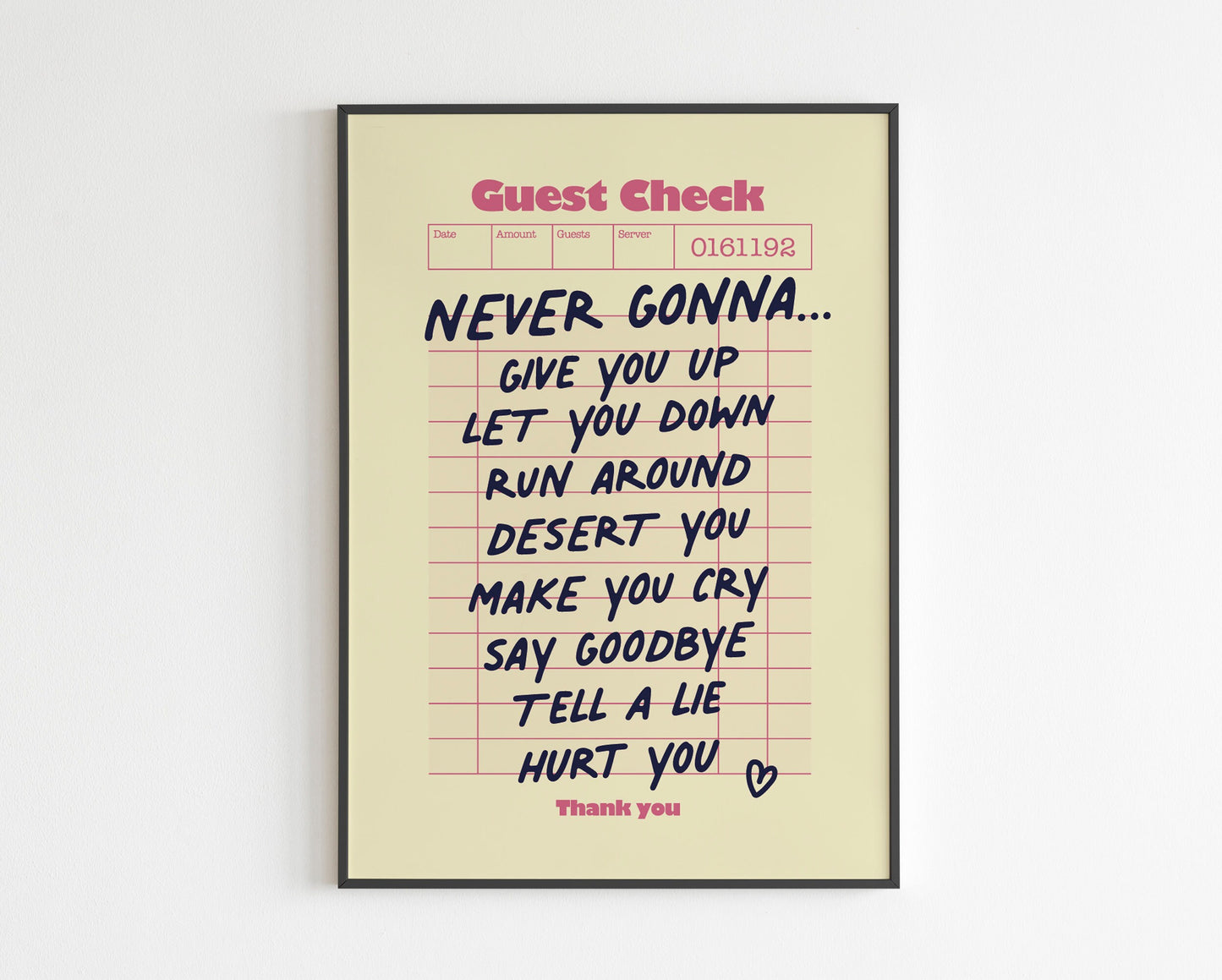Rick Astley - Never Gonna Give You Up