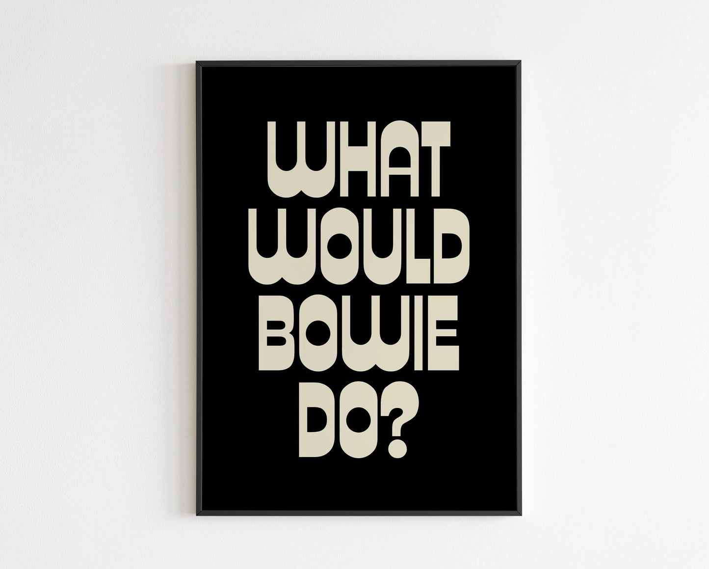 What would Bowie do?