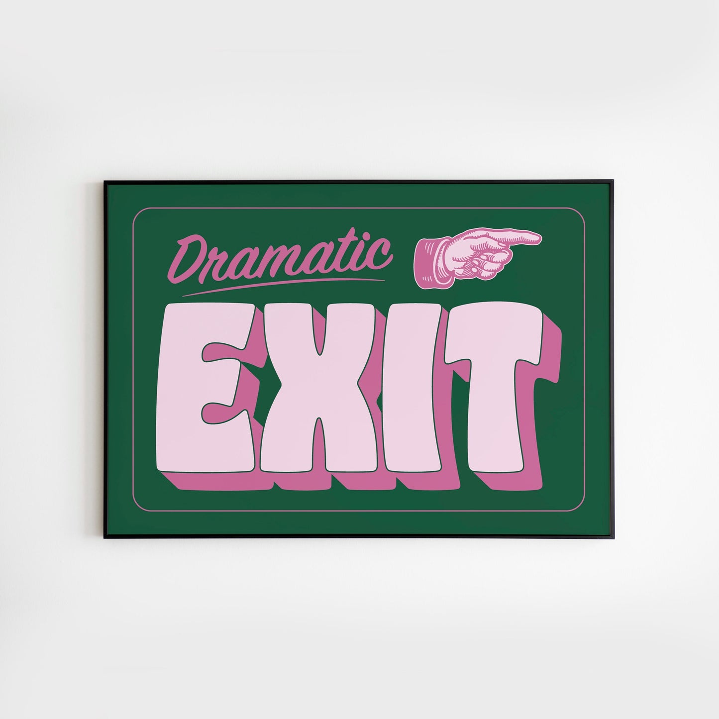 Dramatic Exit - Quote