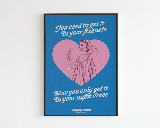AM Inspired - Fluorescent Adolescent - Kitsch