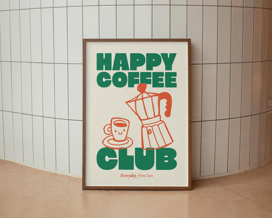 Happy Coffee Club - No.1