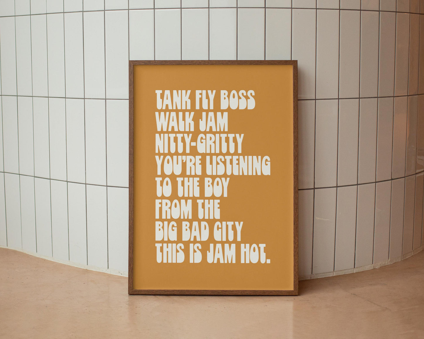 Tank Fly Boss Walk Jam Nitty Gritty