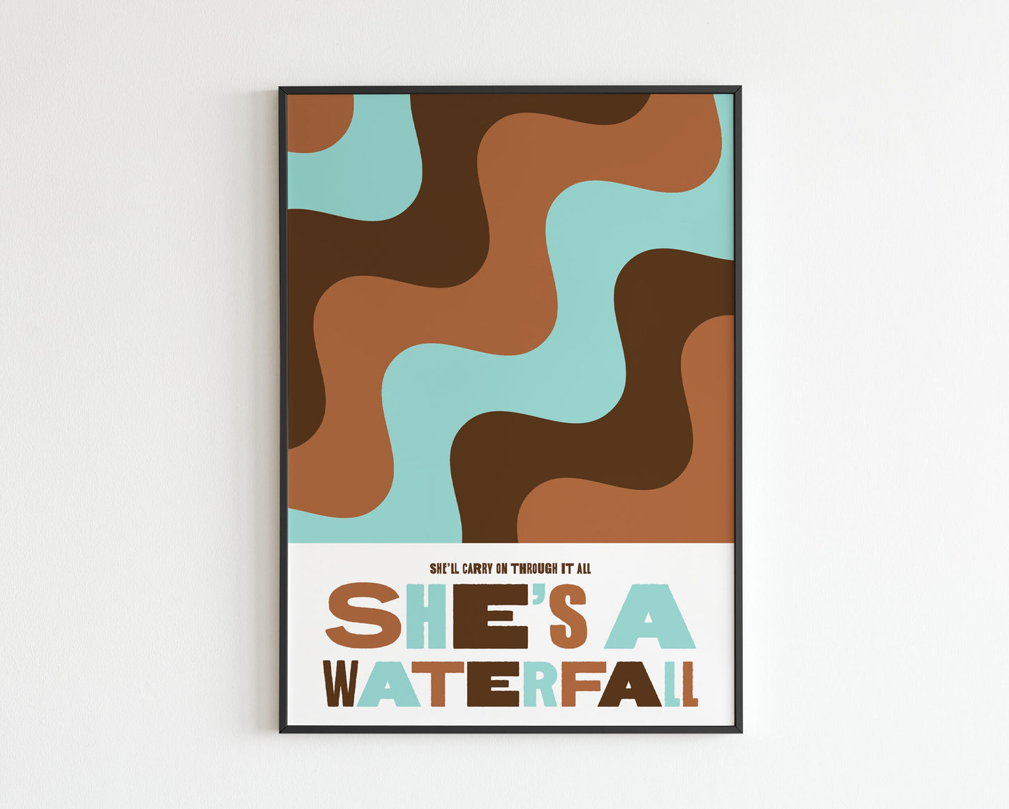 Stone Roses inspired Waterfall