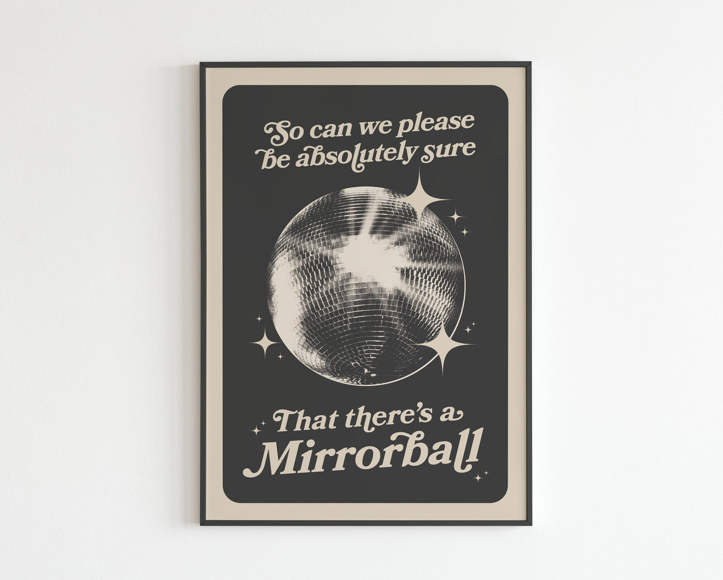 AM Inspired -  There’d Better Be a Mirrorball