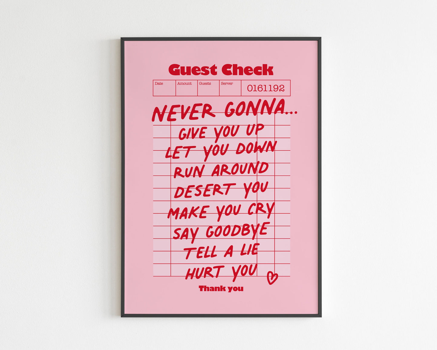 Rick Astley - Never Gonna Give You Up