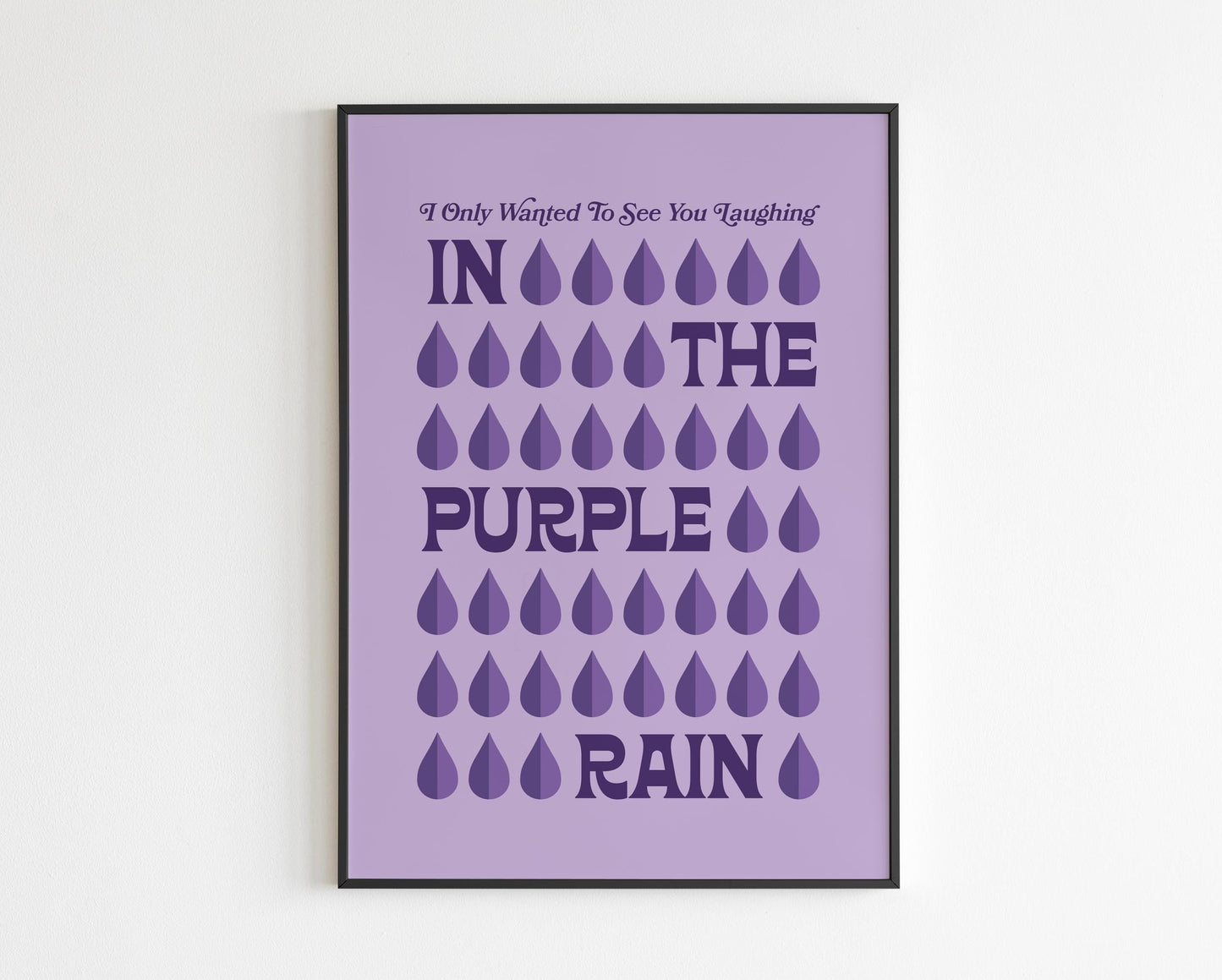 Purple Rain inspired
