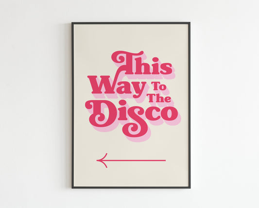 This Way To The Disco - Left