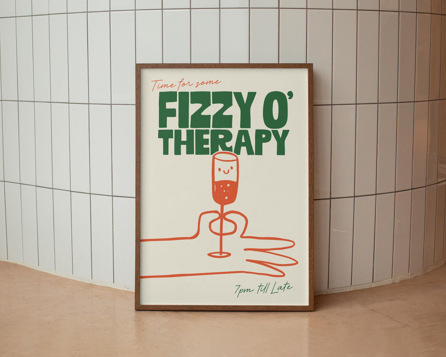 Fizzy O' Therapy Time - Champagne