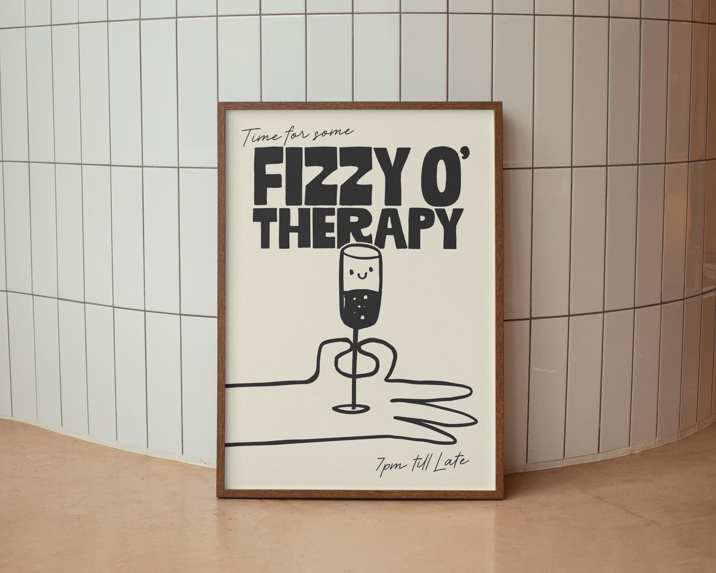 Fizzy O' Therapy Time - Champagne