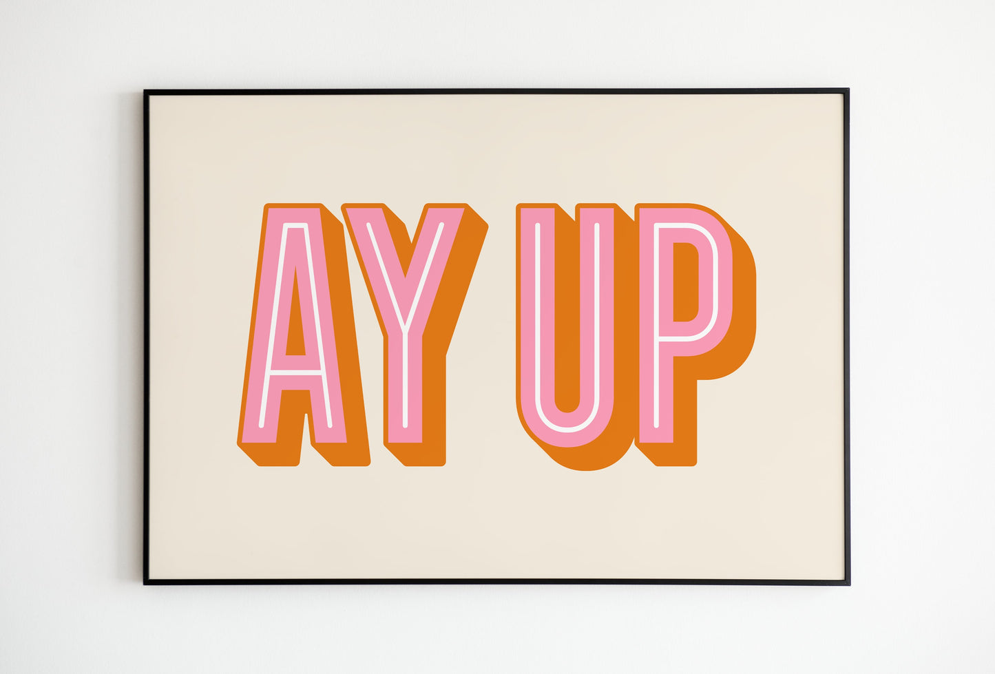 Ay Up - Northern Quote