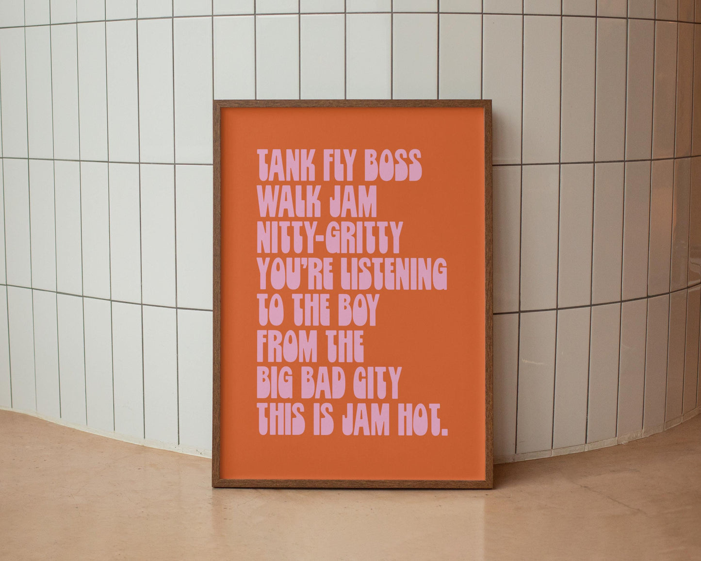Tank Fly Boss Walk Jam Nitty Gritty