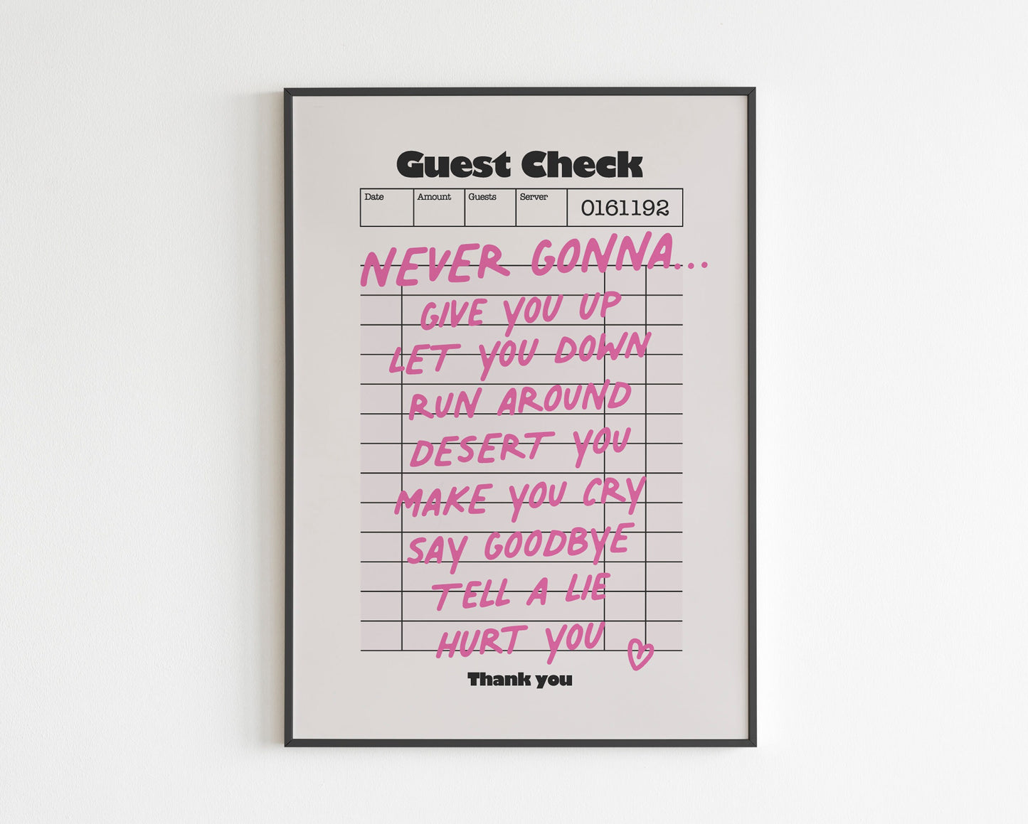 Rick Astley - Never Gonna Give You Up