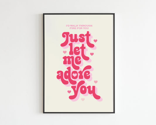 HS Inspired - Just Let Me Adore You