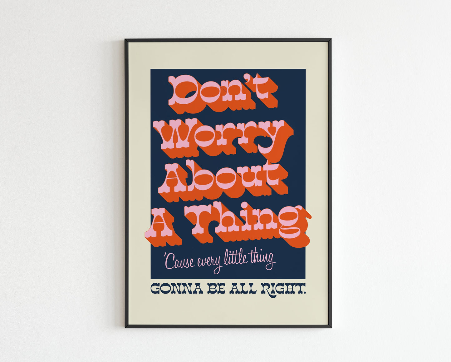 Don't Worry About a Thing - Three Little Birds inspired