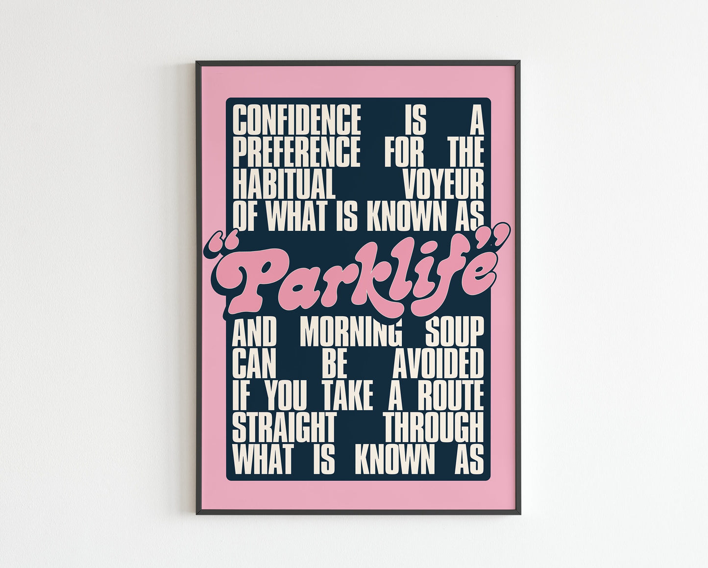 Parklife inspired