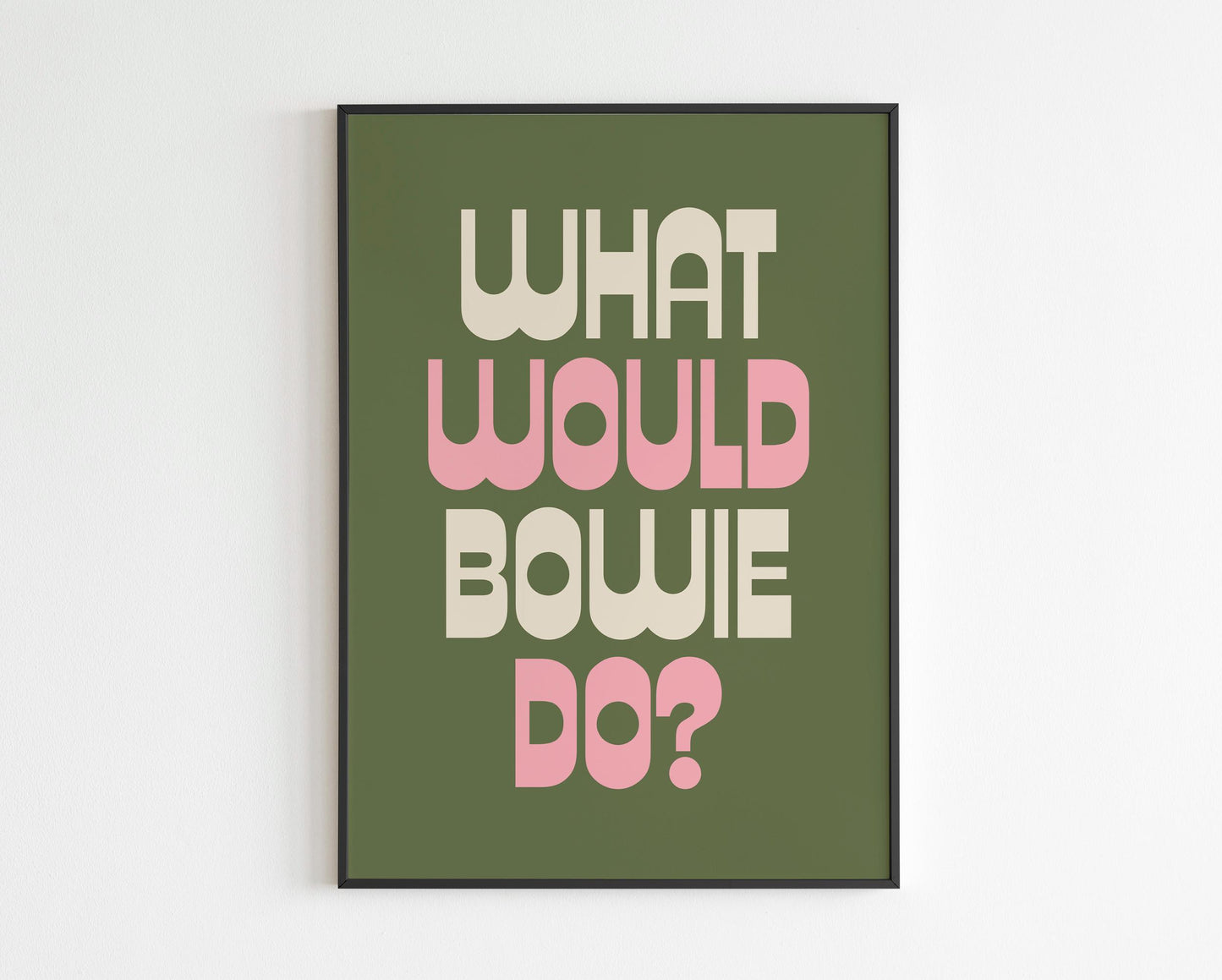What would Bowie do?
