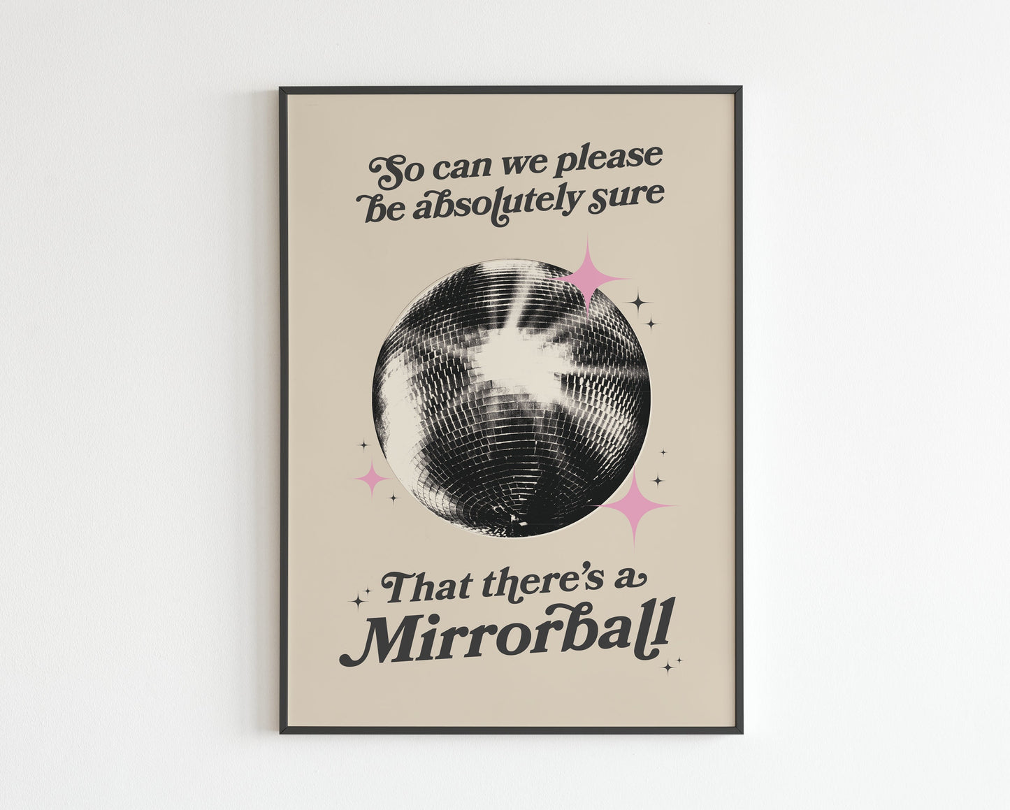 AM Inspired -  There’d Better Be a Mirrorball