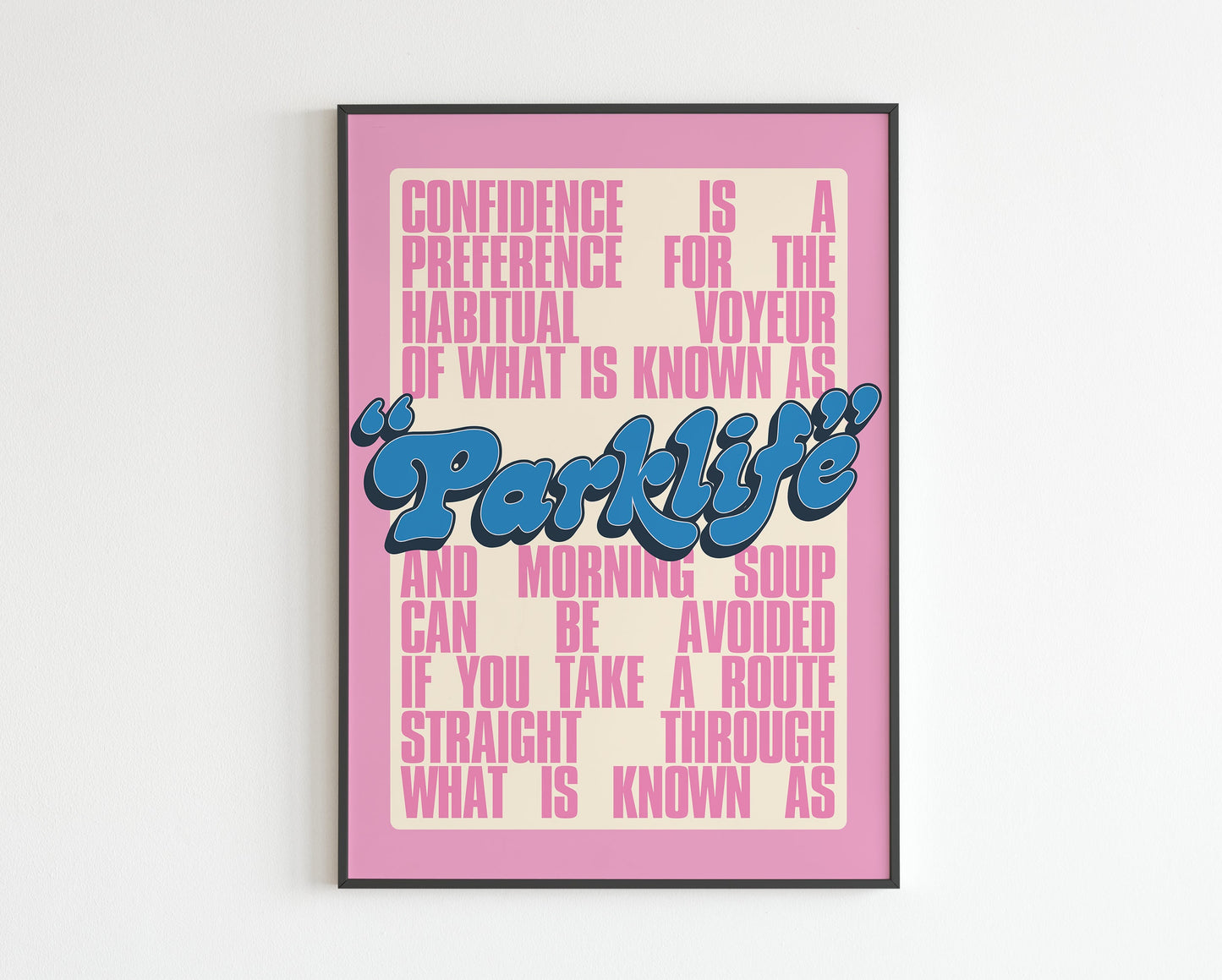 Parklife inspired