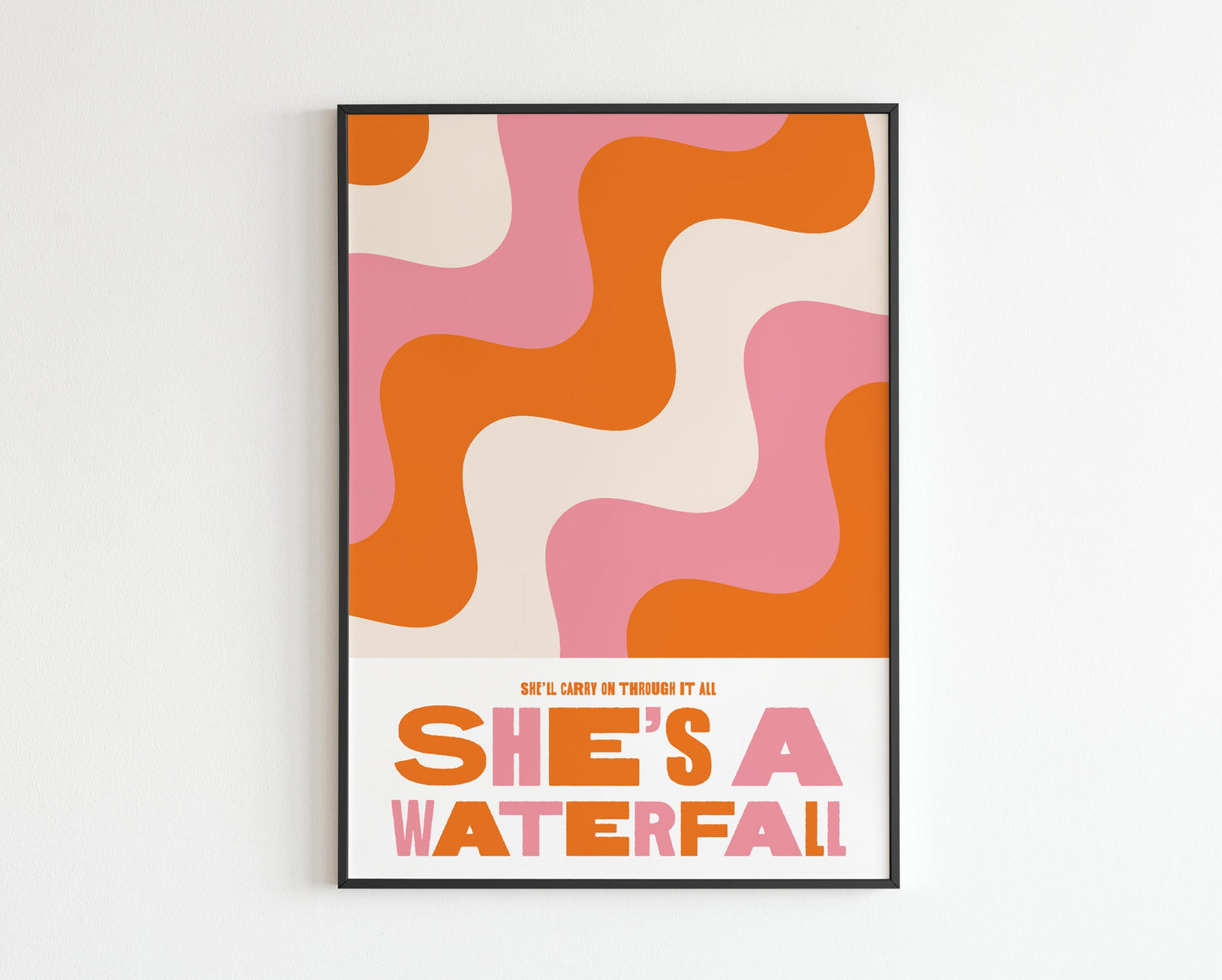 Stone Roses inspired Waterfall