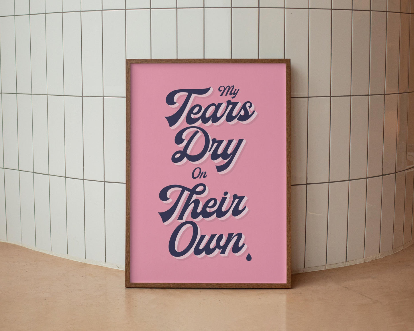 My Tears Dry On Their Own - AW Inspired