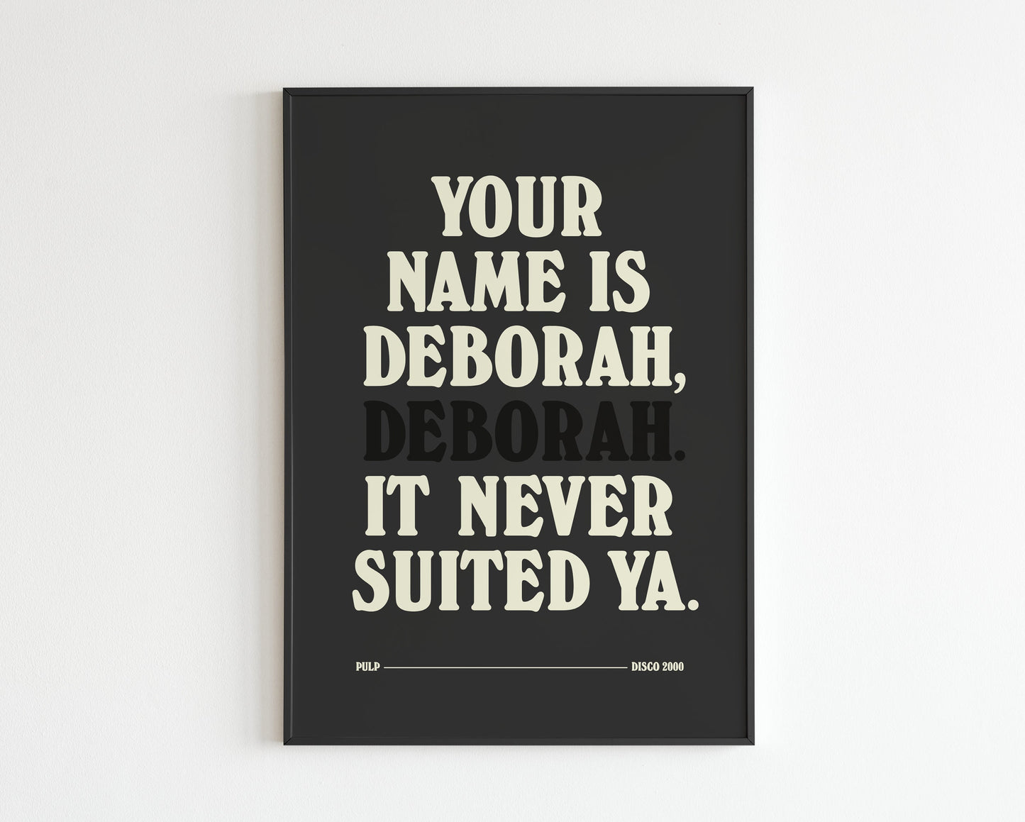 Your Name Is Deborah - Disco 2000