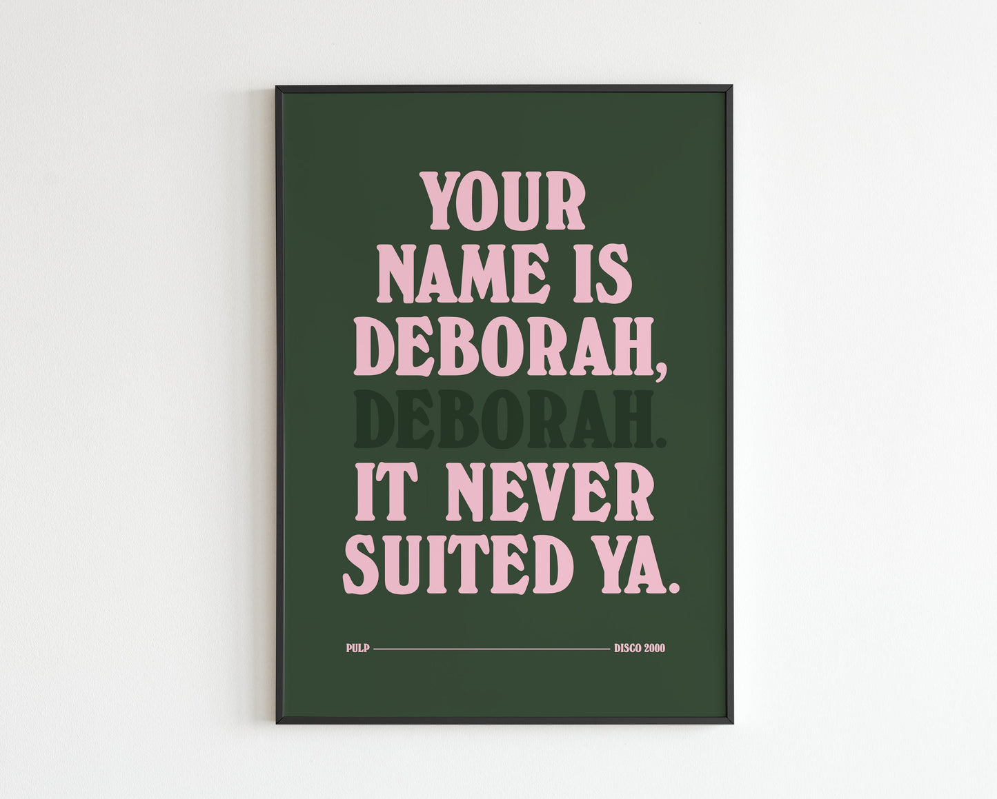 Your Name Is Deborah - Disco 2000