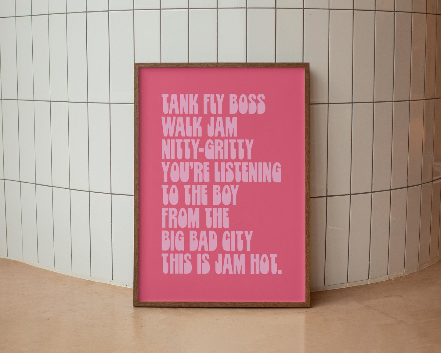 Tank Fly Boss Walk Jam Nitty Gritty