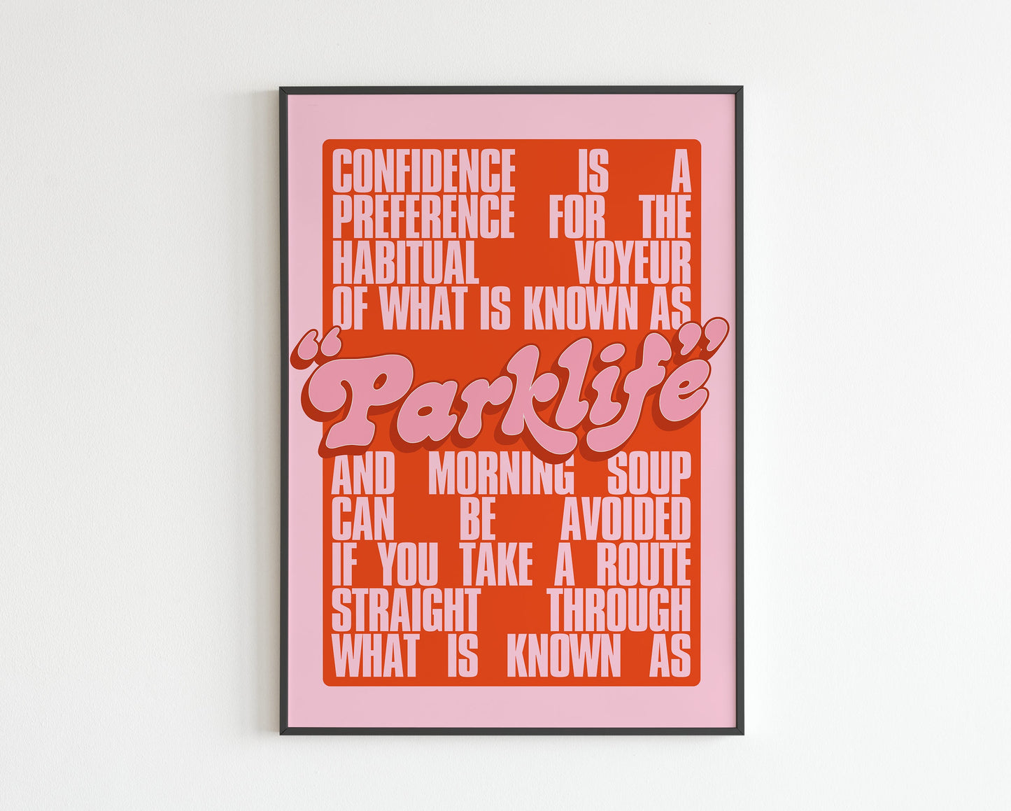 Parklife inspired