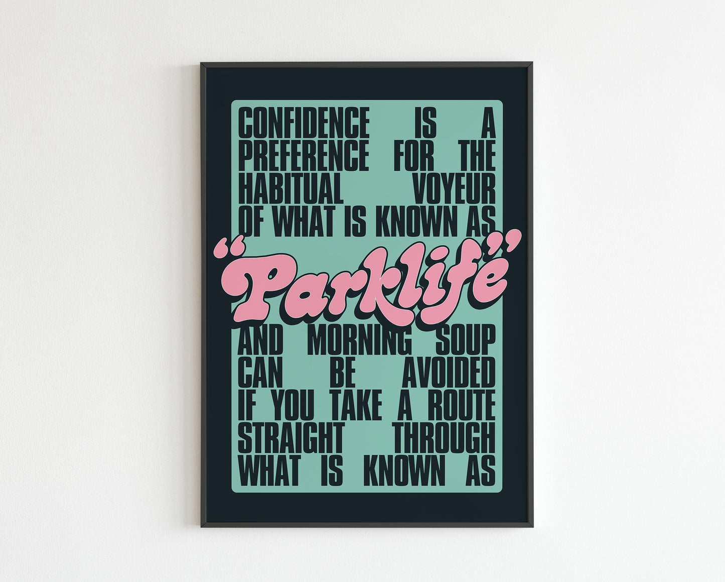 Parklife inspired