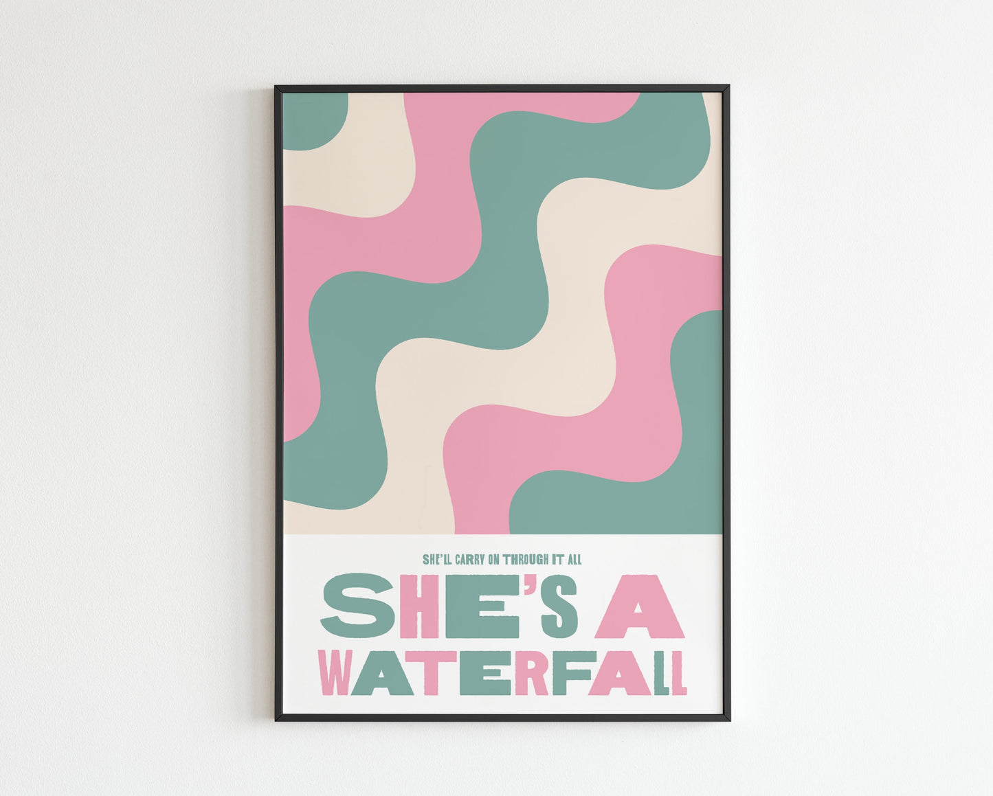 Stone Roses inspired Waterfall