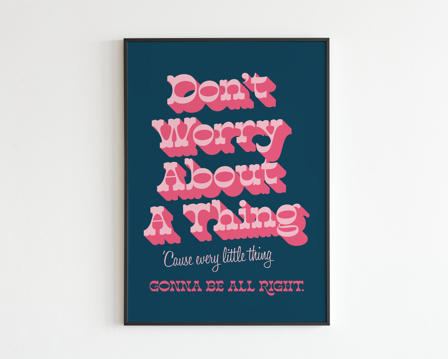 Don't Worry About a Thing - Three Little Birds inspired