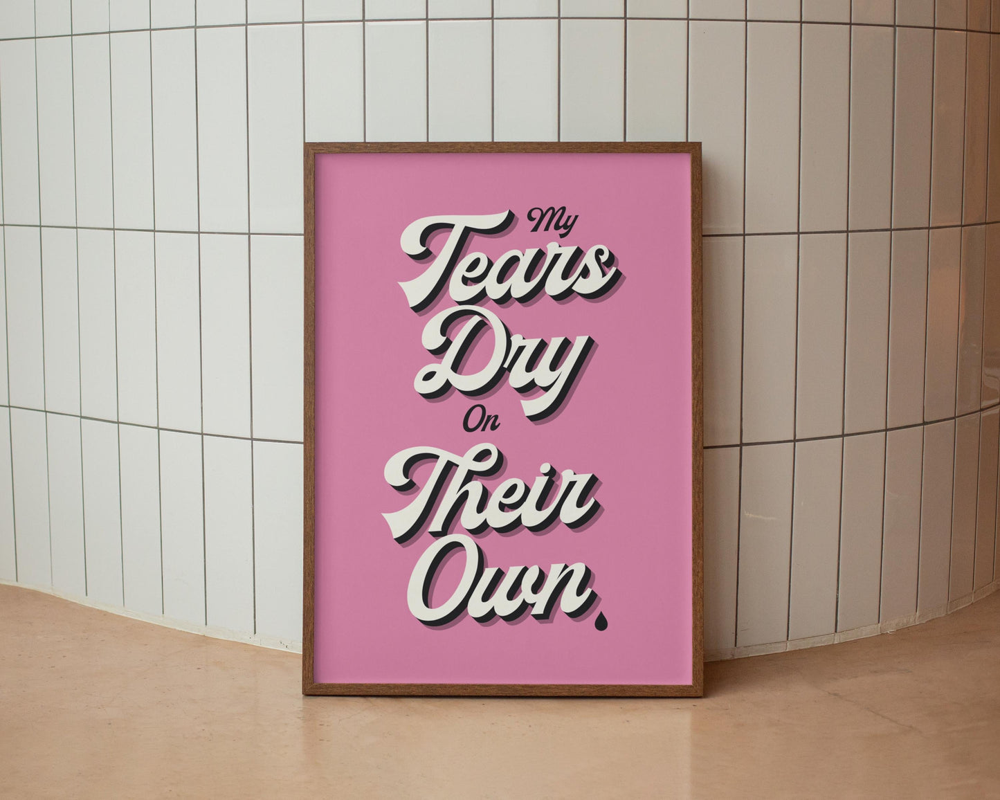 My Tears Dry On Their Own - AW Inspired