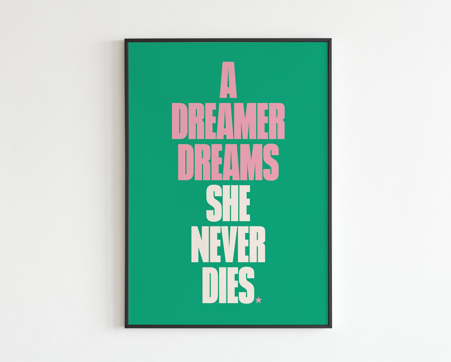 A Dreamer Dreams She Never Dies - Champagne Supernova
