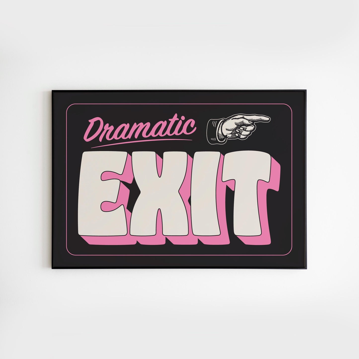 Dramatic Exit - Quote