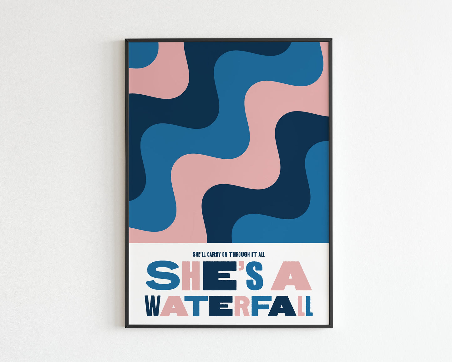 Stone Roses inspired Waterfall