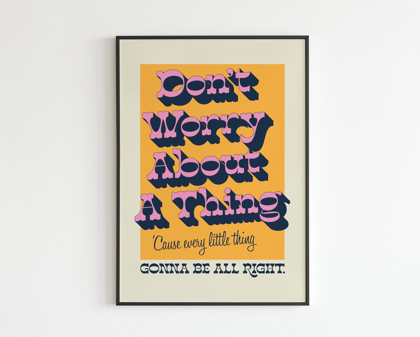 Don't Worry About a Thing - Three Little Birds inspired