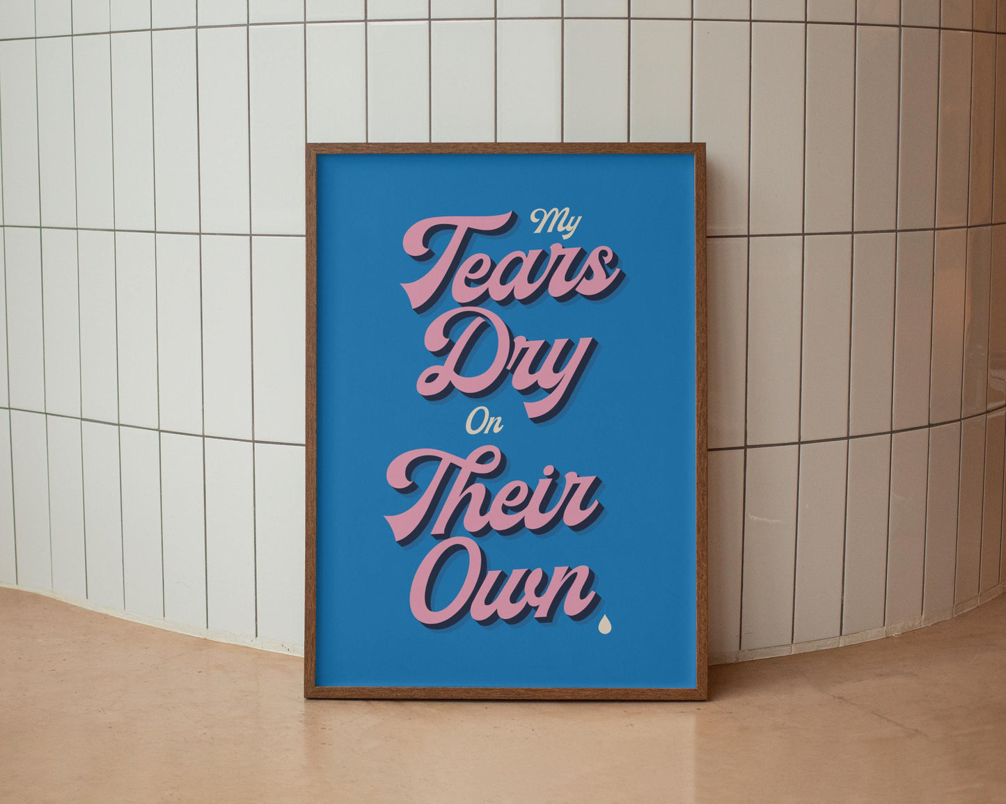 My Tears Dry On Their Own - AW Inspired