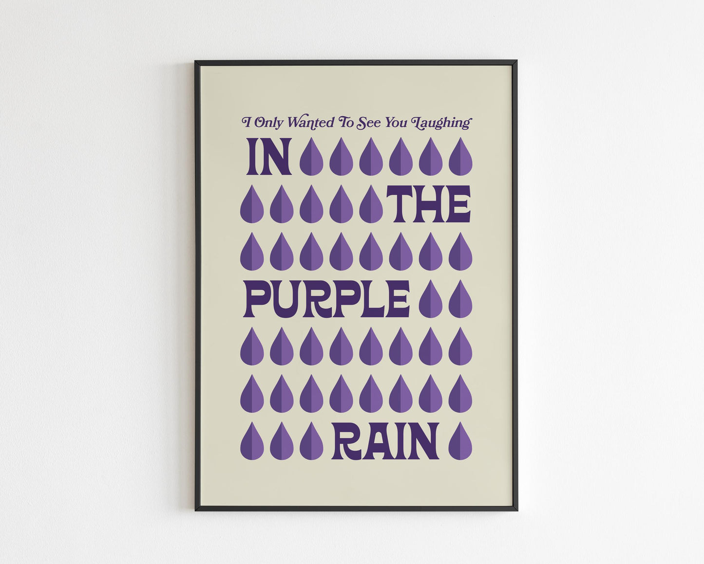Purple Rain inspired