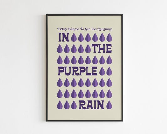 Purple Rain inspired