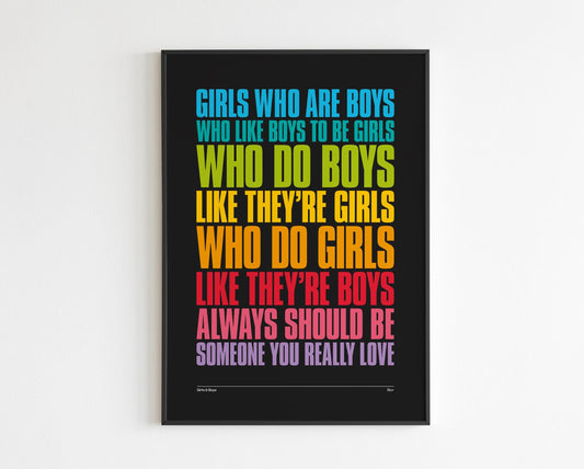 Girls and Boys inspired
