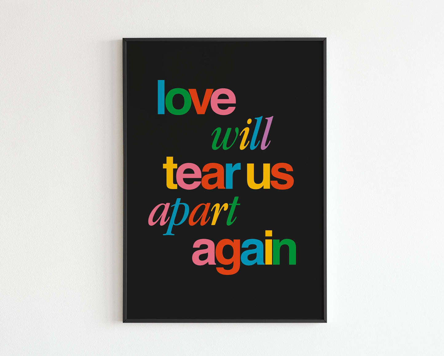 Love Will Tear Us Apart Again
