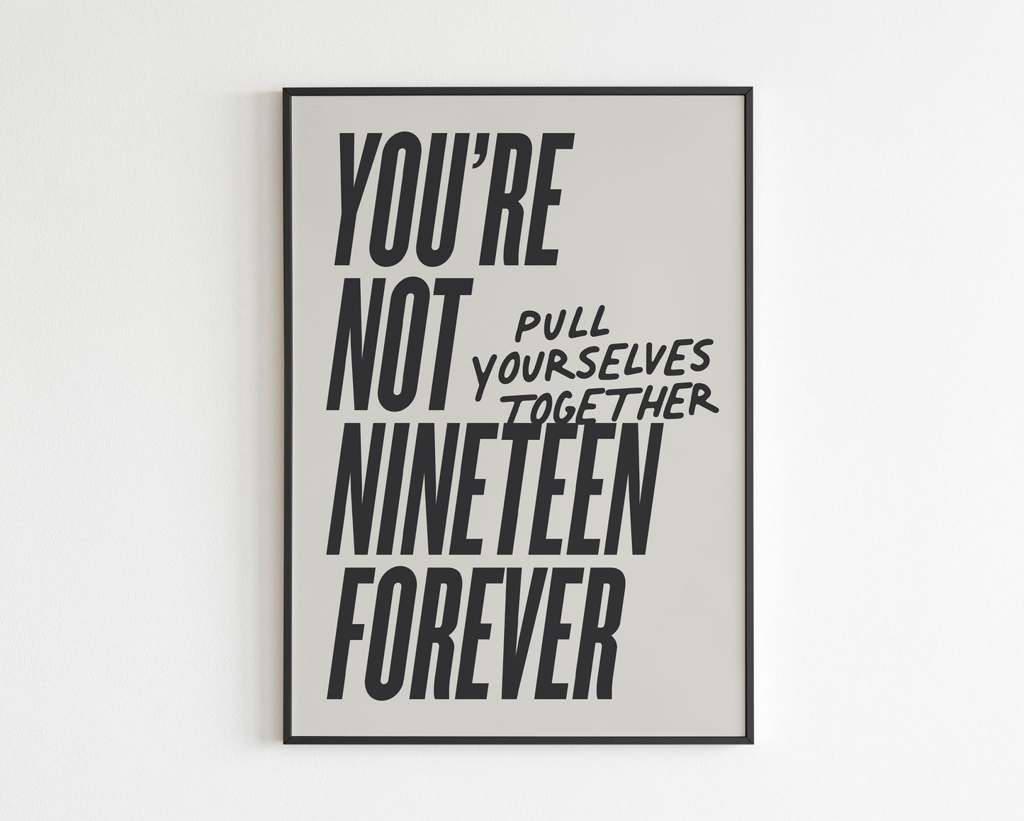 The Courteeners - You're Not Nineteen Forever